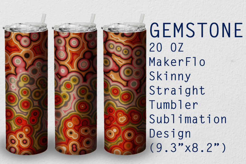 tumbler-straight-20-oz-sublimation-gem-stone-wrap-design