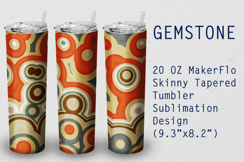 tumbler-tapered-20-oz-sublimation-gem-stone-wrap-design