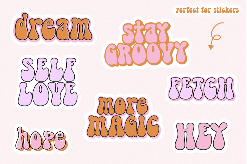 like-totally-groovy-font-in-three-styles