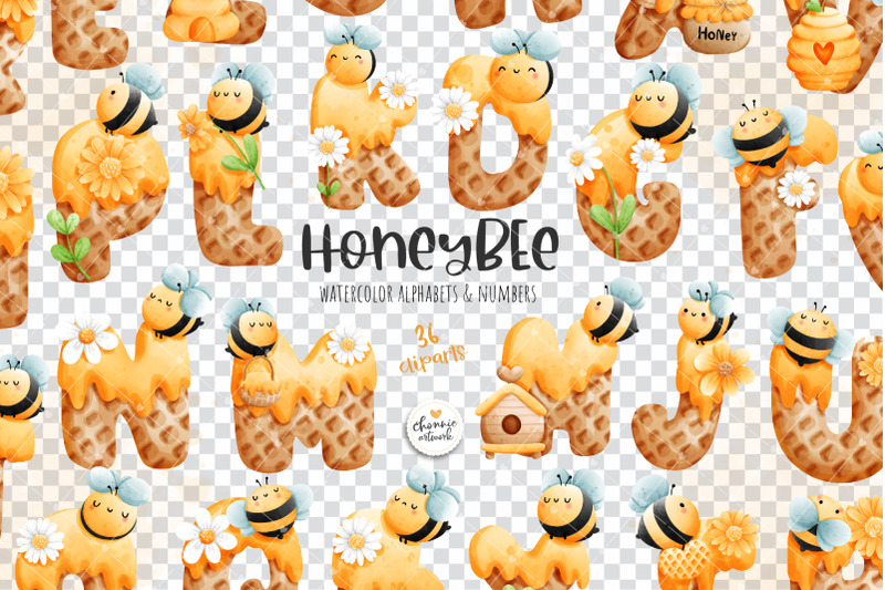 honeybee-alphabets-and-numbers