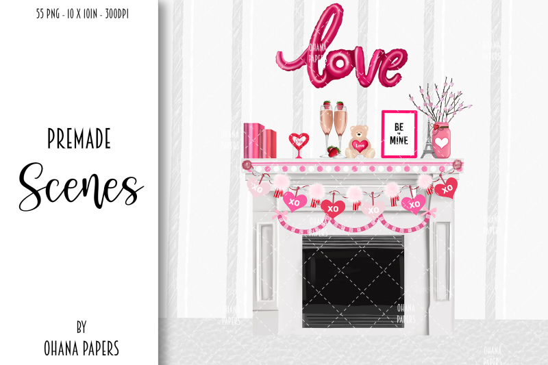 valentines-day-clipart-fashion-girl-illustration-valentine-gnome