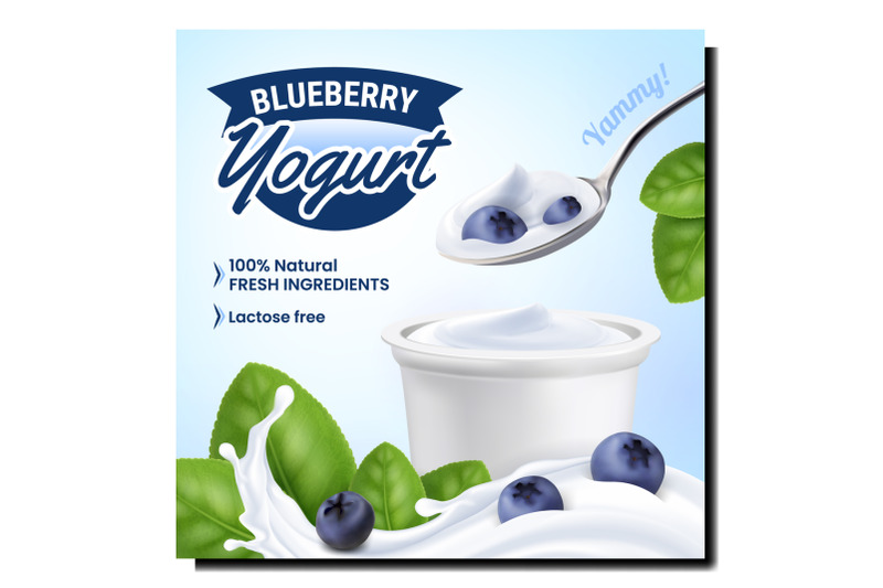 blueberry-yogurt-creative-promo-banner-vector