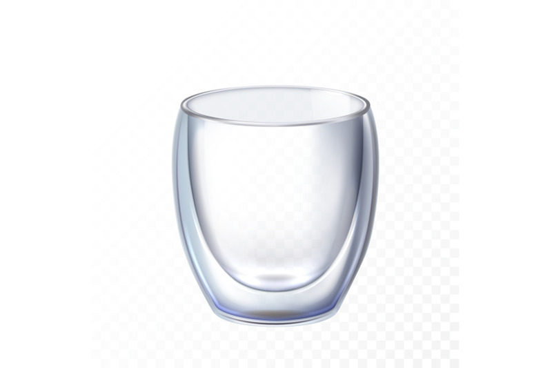 double-glass-cup-coffee-vector