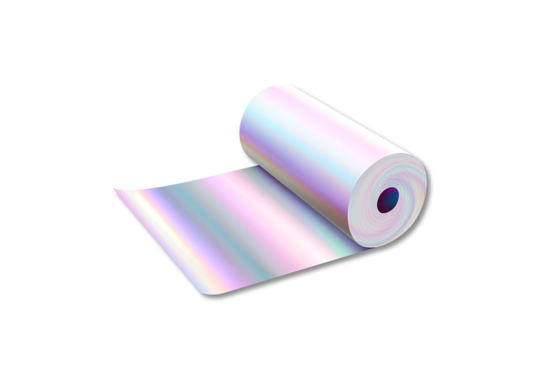 holographic-metallic-foil-roll-accessory-vector