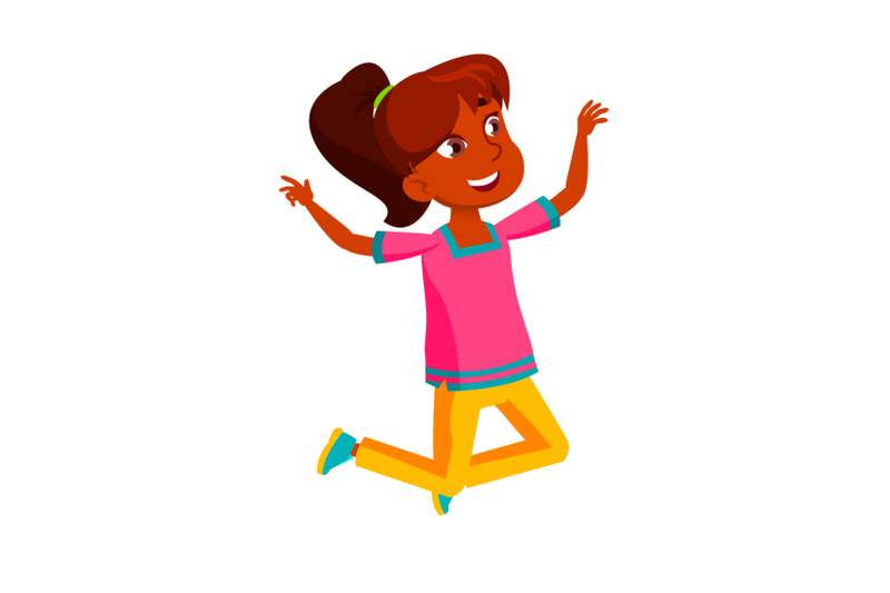 joy-jumping-teen-girl-vector