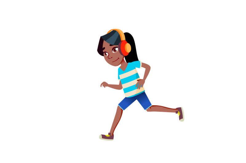 schoolgirl-teen-athlete-running-outdoor-vector