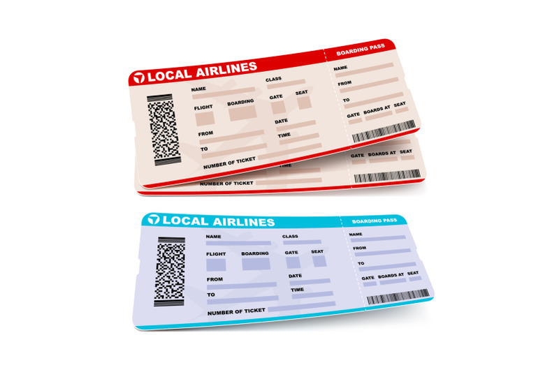 ticket-flight-airport-pass-vector