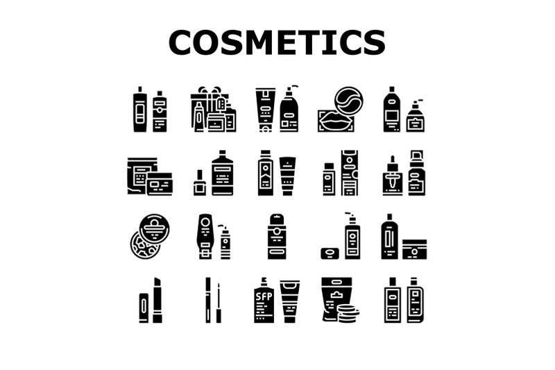 cosmetics-package-beauty-product-icons-set-vector