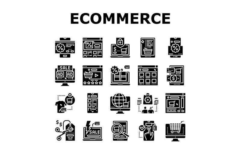 ecommerce-and-online-shopping-icons-set-vector