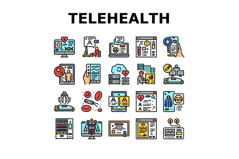 telehealth-medicine-treatment-icons-set-vector