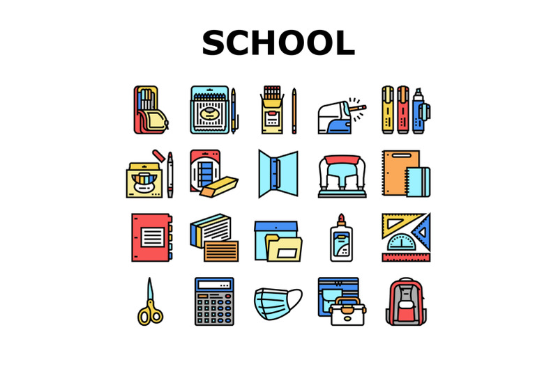 school-supplies-stationery-tools-icons-set-vector