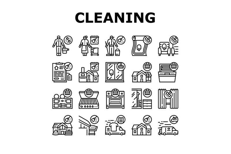 cleaning-building-and-equipment-icons-set-vector