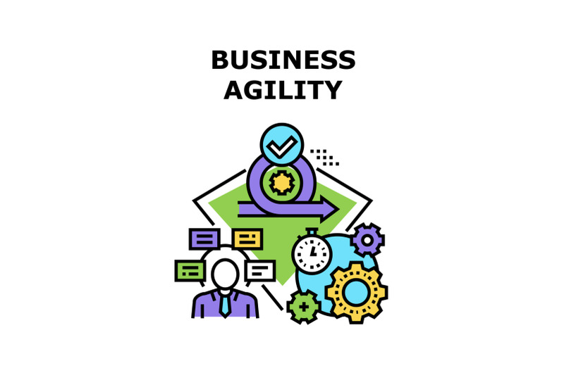 business-agility-vector-concept-color-illustration