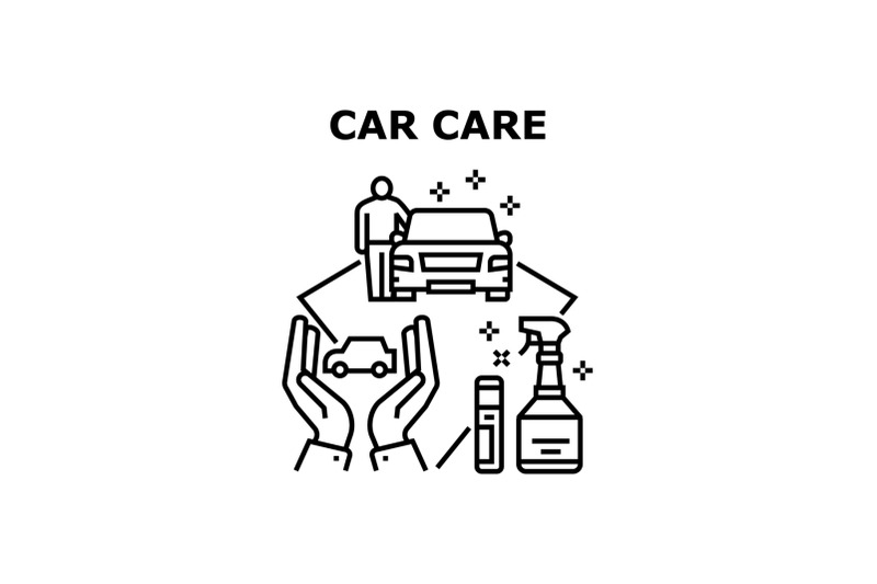 car-care-service-vector-concept-black-illustration