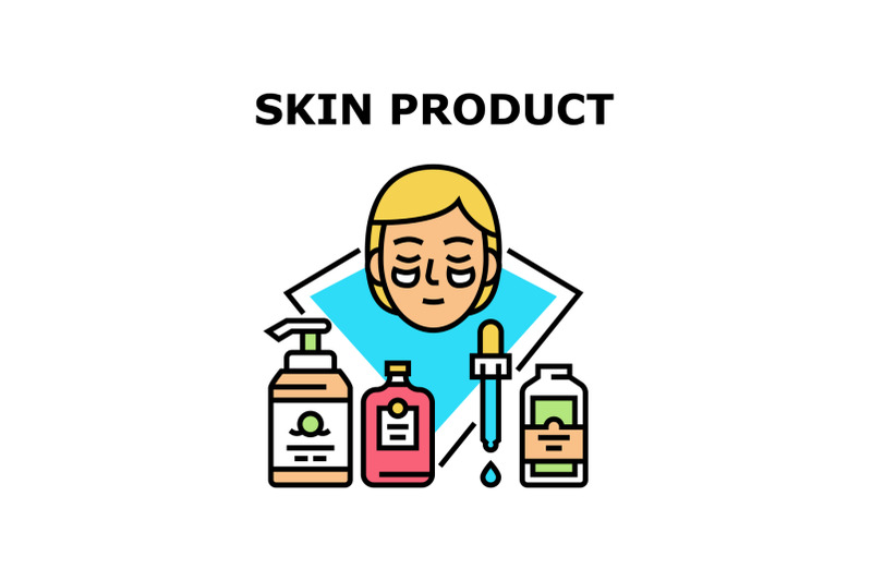 skin-product-vector-concept-color-illustration