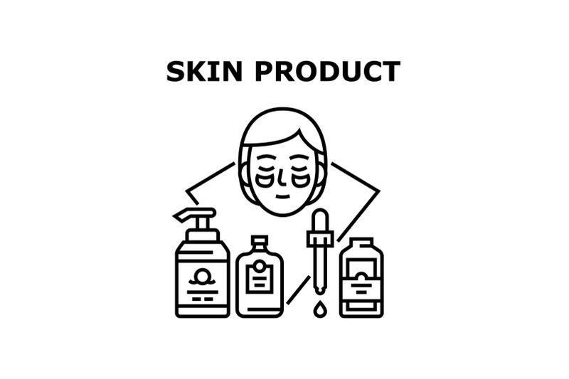 skin-product-vector-concept-black-illustration