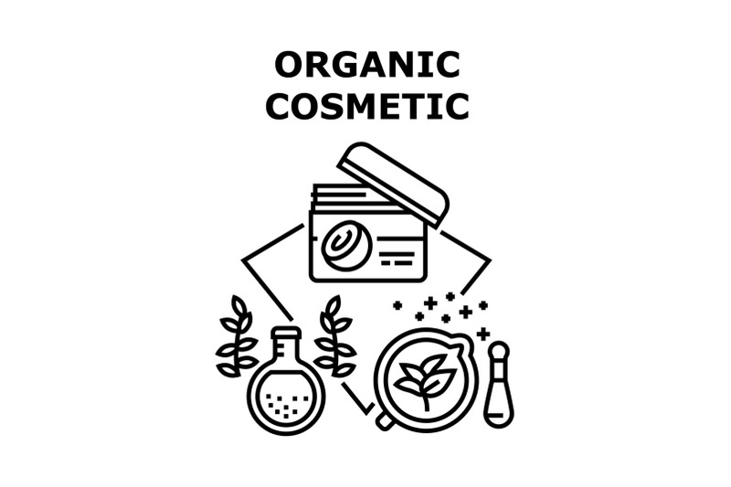 organic-cosmetic-vector-concept-black-illustration