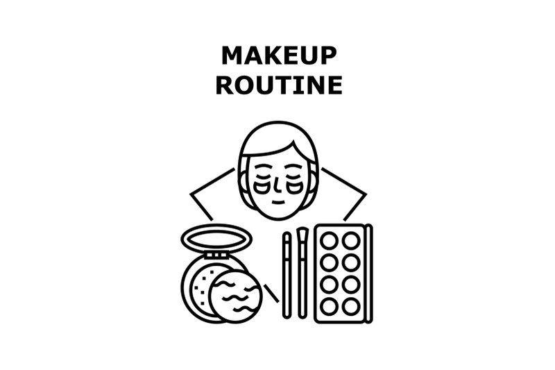 makeup-routine-vector-concept-black-illustration