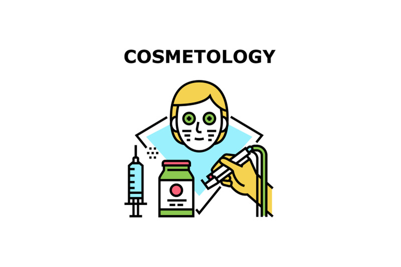 cosmetology-vector-concept-color-illustration