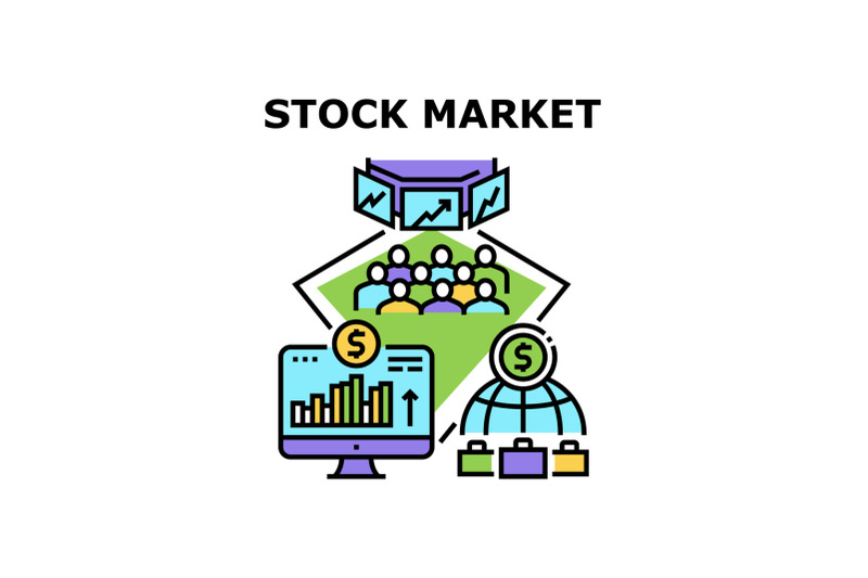 stock-market-vector-concept-color-illustration