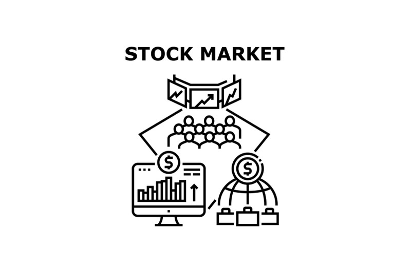 stock-market-vector-concept-black-illustration