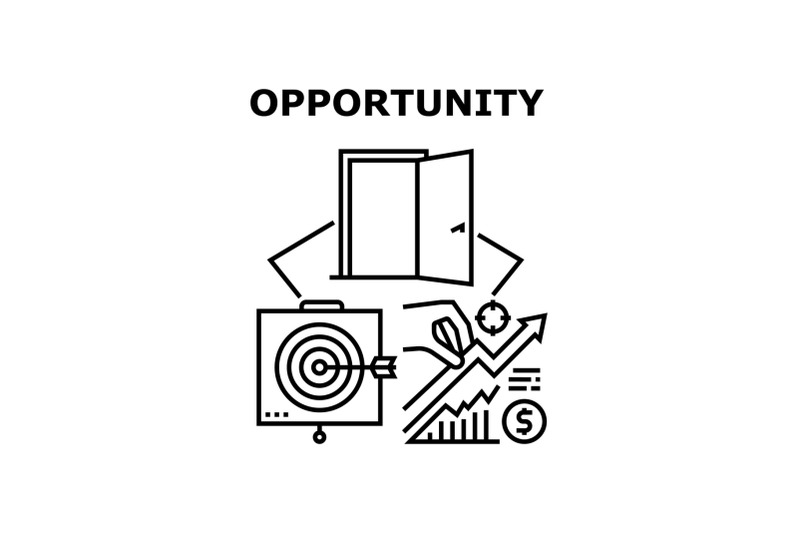 opportunity-vector-concept-black-illustration