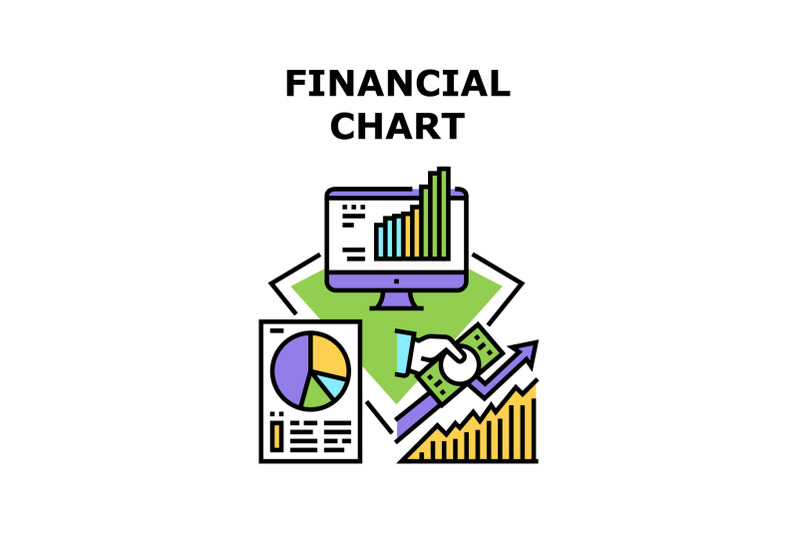 financial-chart-vector-concept-color-illustration