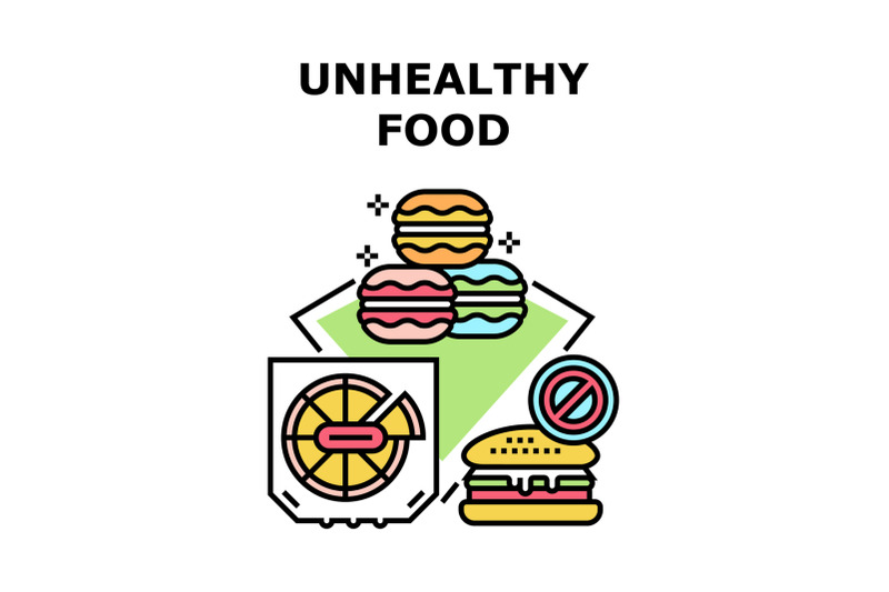 unhealthy-food-vector-concept-color-illustration