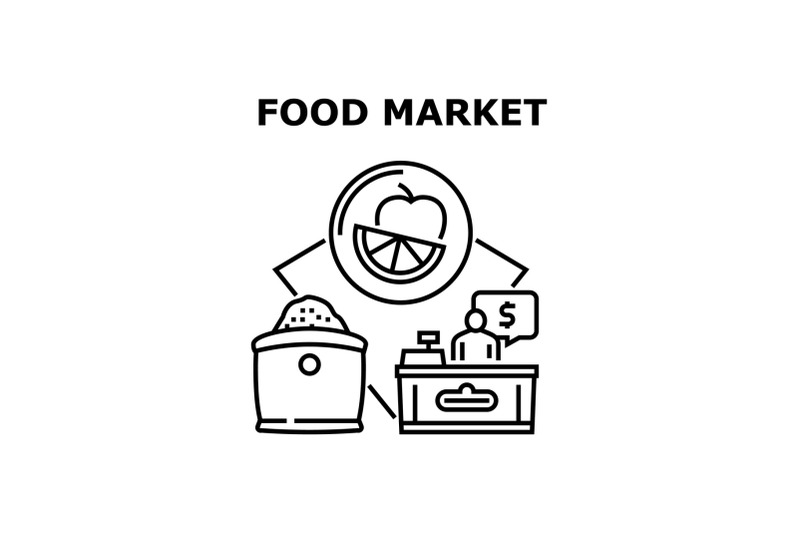 food-market-vector-concept-black-illustration