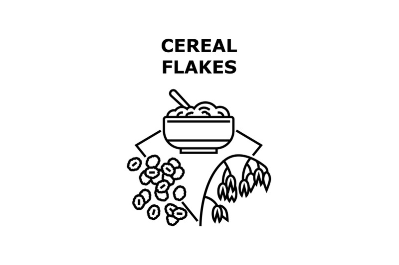 cereal-flakes-vector-concept-black-illustration