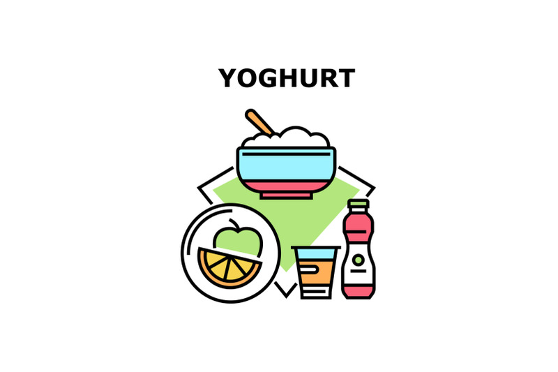 yoghurt-icons-vector-illustrations