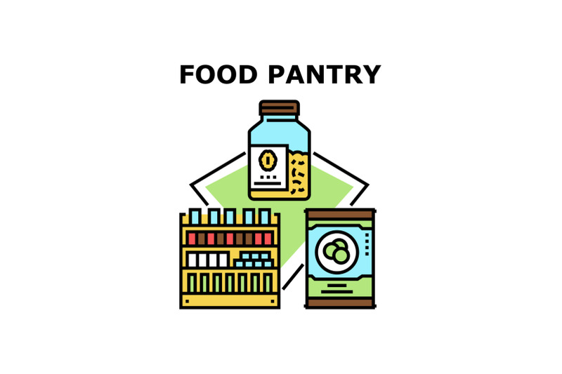 food-pantry-icon-vector-illustration