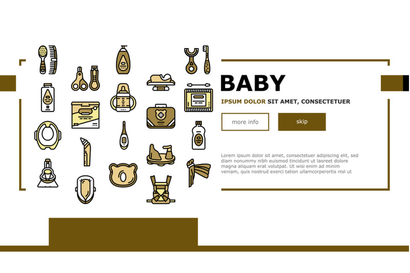 baby-accessories-and-equipment-landing-header-vector