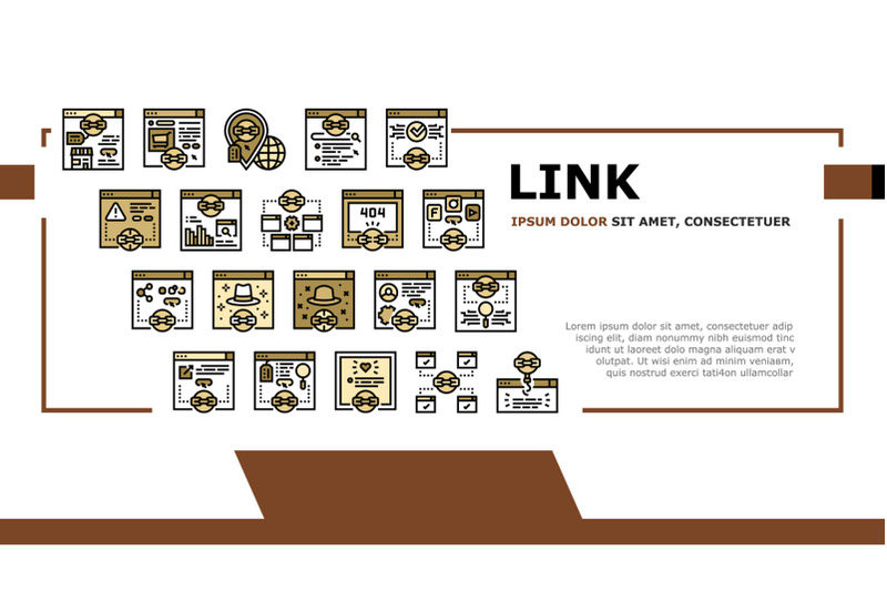 link-building-and-optimization-landing-header-vector