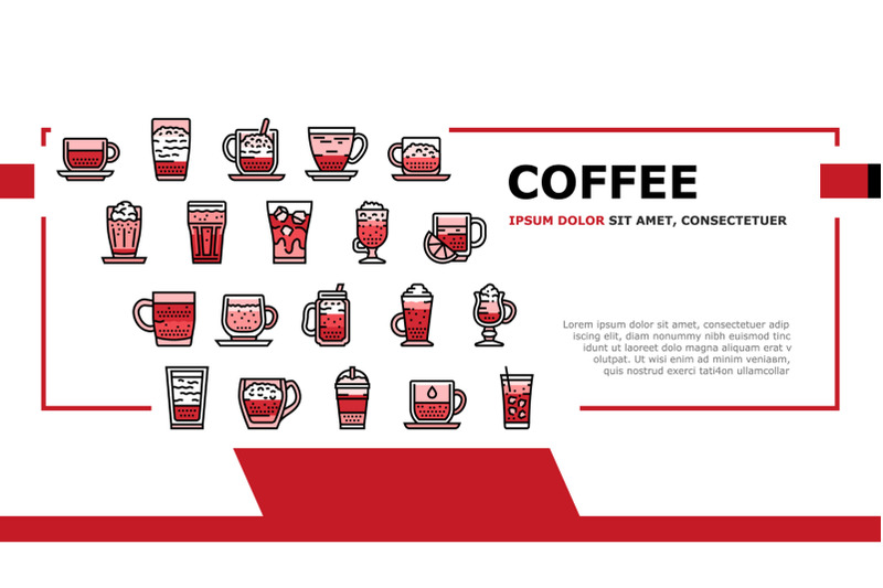 coffee-types-energy-morning-drink-landing-header-vector