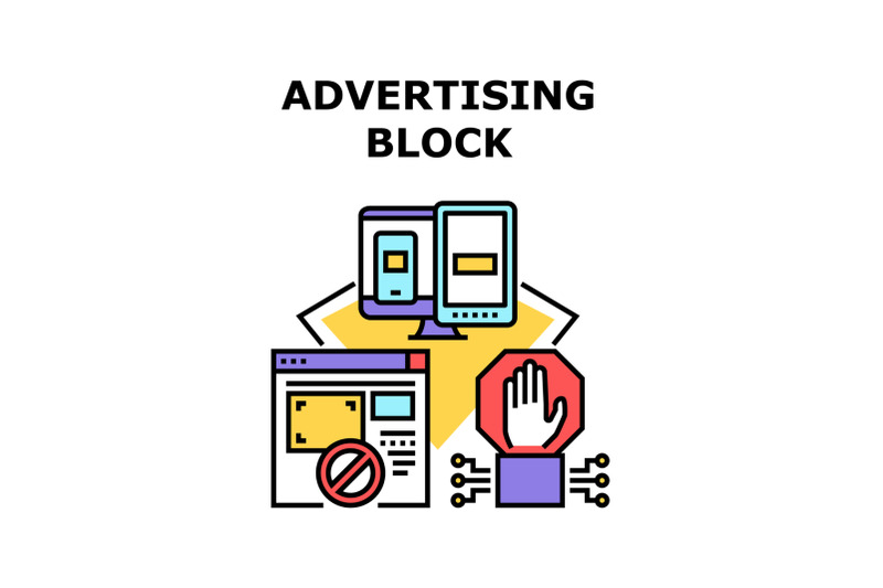 advertising-block-icon-vector-illustration