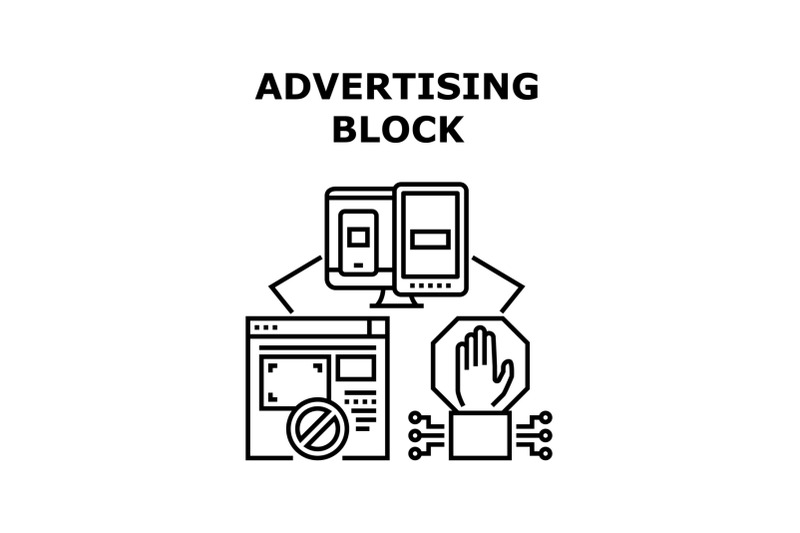 advertising-block-icon-vector-illustration