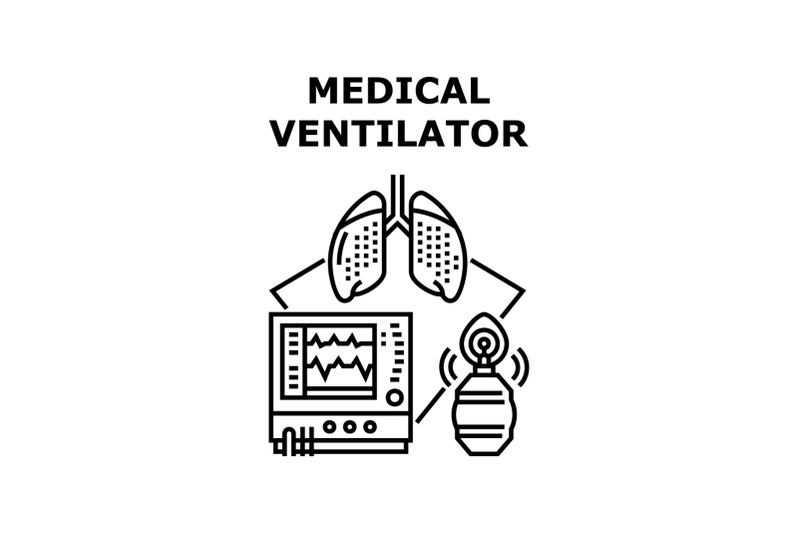 medical-ventilator-icon-vector-illustration