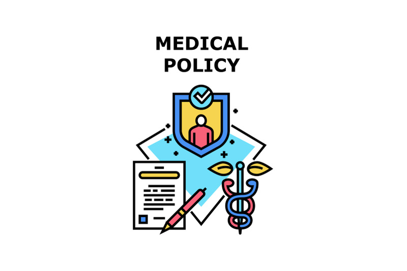 medical-policy-icon-vector-illustration