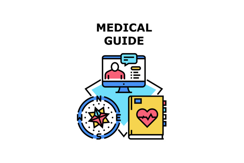 medical-guide-icon-vector-illustration