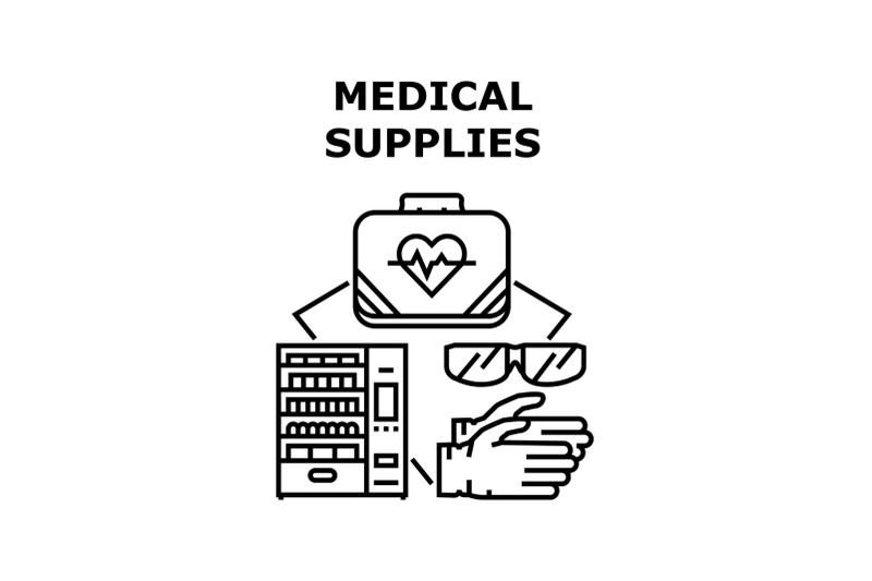 medical-supplies-icon-vector-illustration