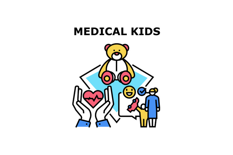 medical-kids-icon-vector-illustration