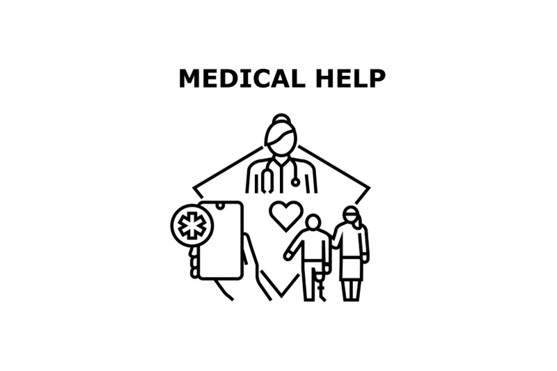 medical-help-icon-vector-illustration