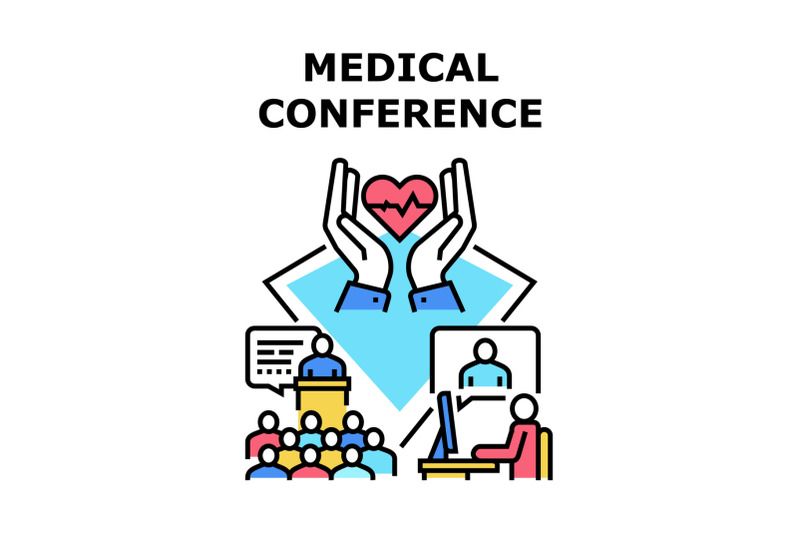 medical-conference-concept-color-illustration