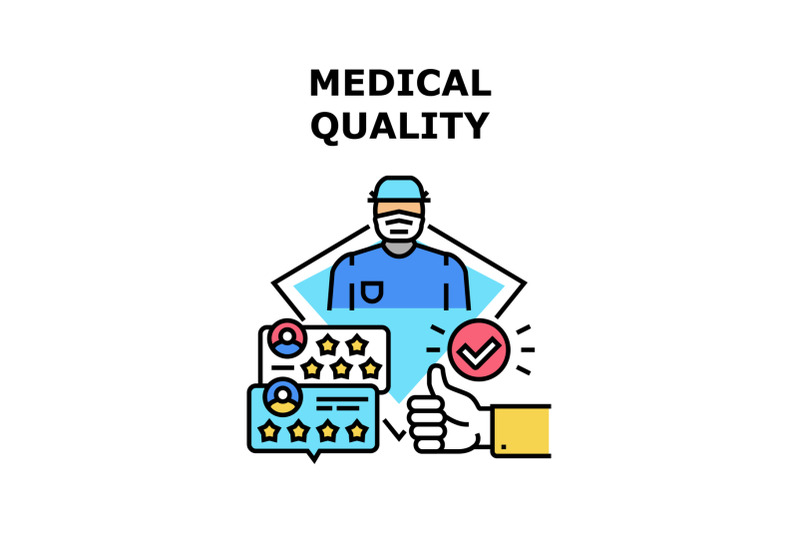 medical-quality-vector-concept-color-illustration