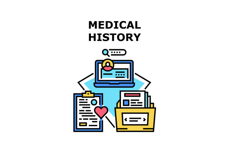 medical-history-vector-concept-color-illustration