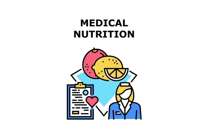 medical-nutrition-diet-concept-color-illustration