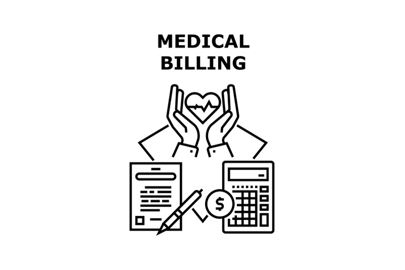 medical-billing-icon-vector-illustration