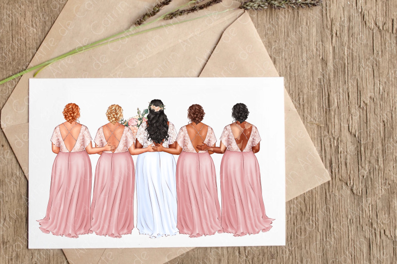 bride-and-bridesmaids-plus-size-clipart-wedding-dress-curvy-girl