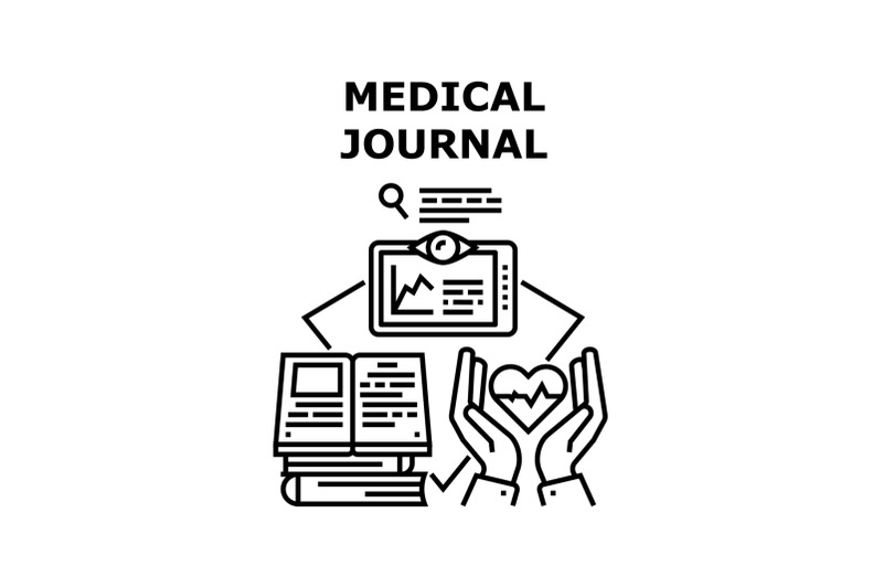 medical-journal-icon-vector-illustration
